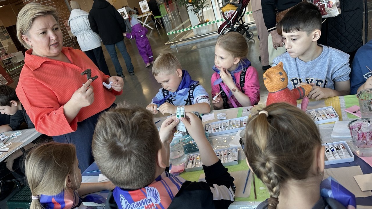 В мастерской «Душа Югры»