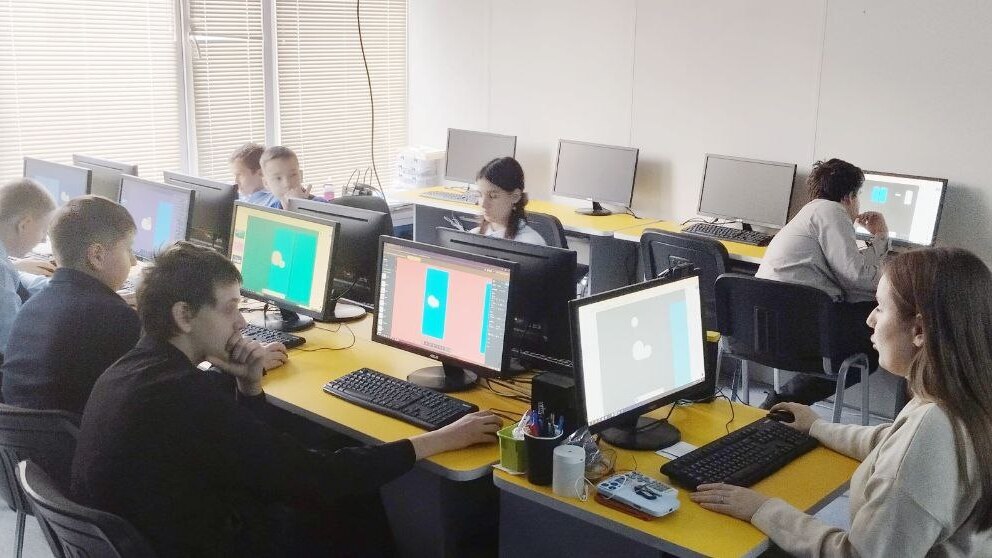 Посещение компьютерной академии 